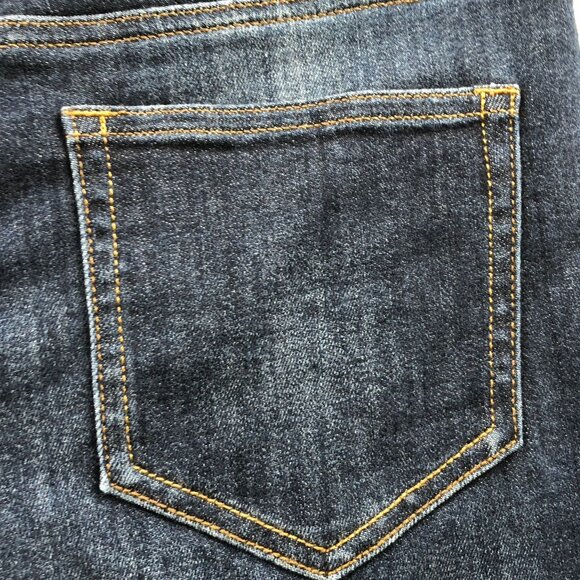 Lands End Womens Mid Rise Pull-On Skinny Jeans Size 6P Blue Denim Casual Stretch - Picture 14 of 16